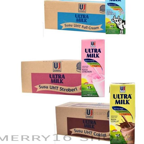 

➭ SUSU ULTRA 250 ML isi 24 pcs. ♖