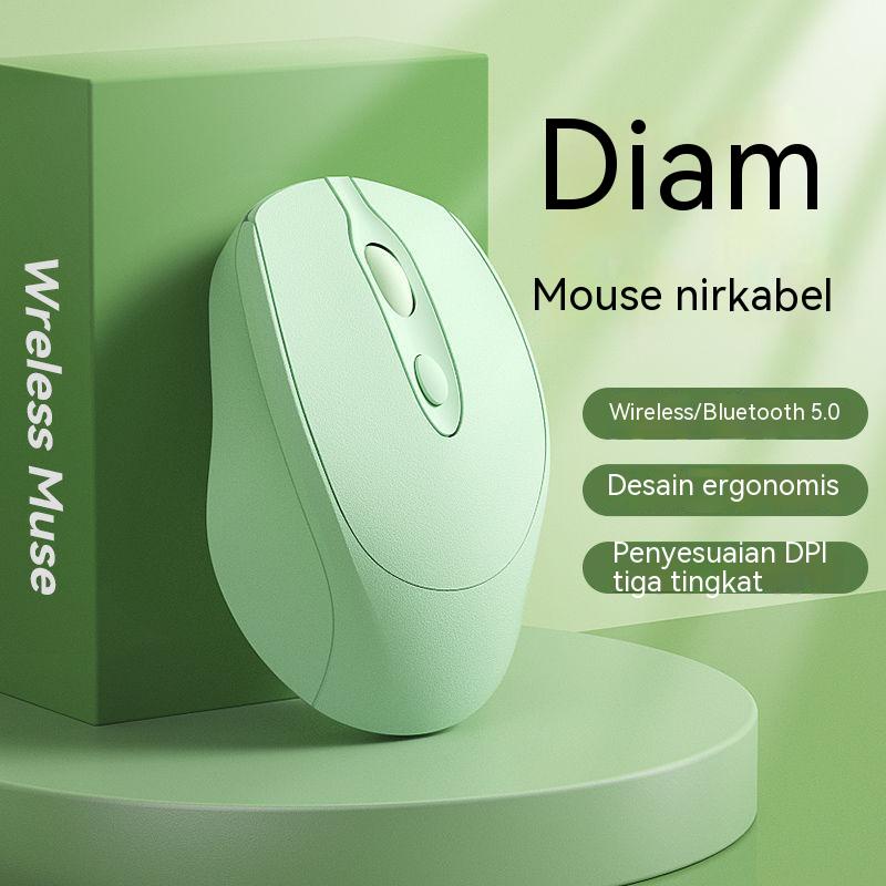 Bluetooth mouse nirkabel/bisu/pengisian siswa/Lenovo/HP/Xiaomi/Huawei/Apple/Asus/Dell komputer unive