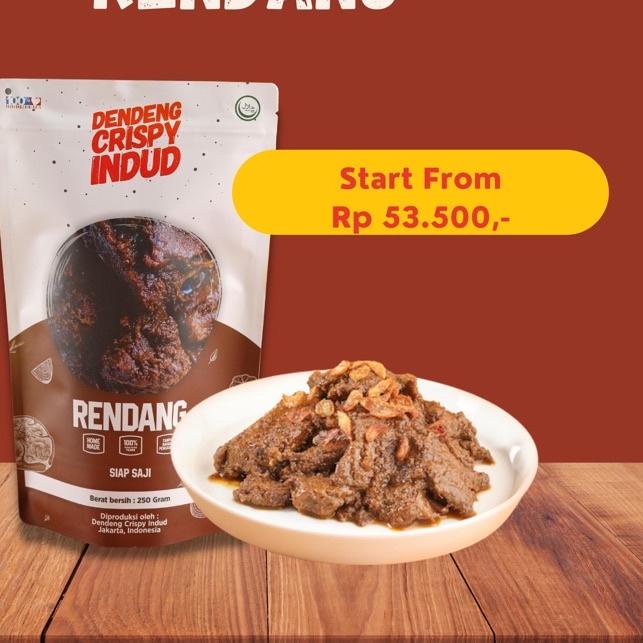 

➮ Rendang Sapi Indud 125 Gram - 250 Gram ♛