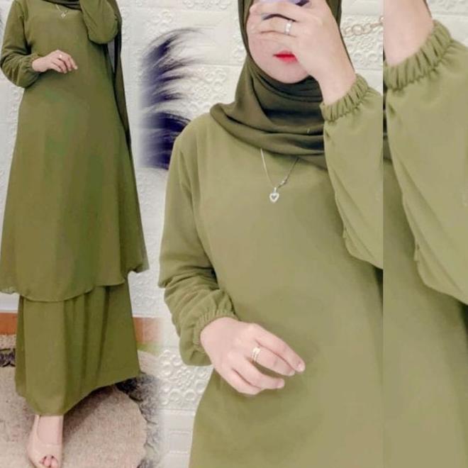 ۝ GAMIS CERUTY POLOS MALAYSIA/ MELAYU - BAHAN CERUTI + FULL PURING (COD) ✰