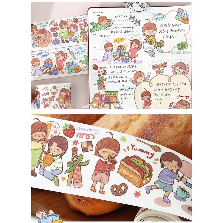 

Washi Tape Book Journal Craft Art Creativity WT5 scrapbooking bujo sticker