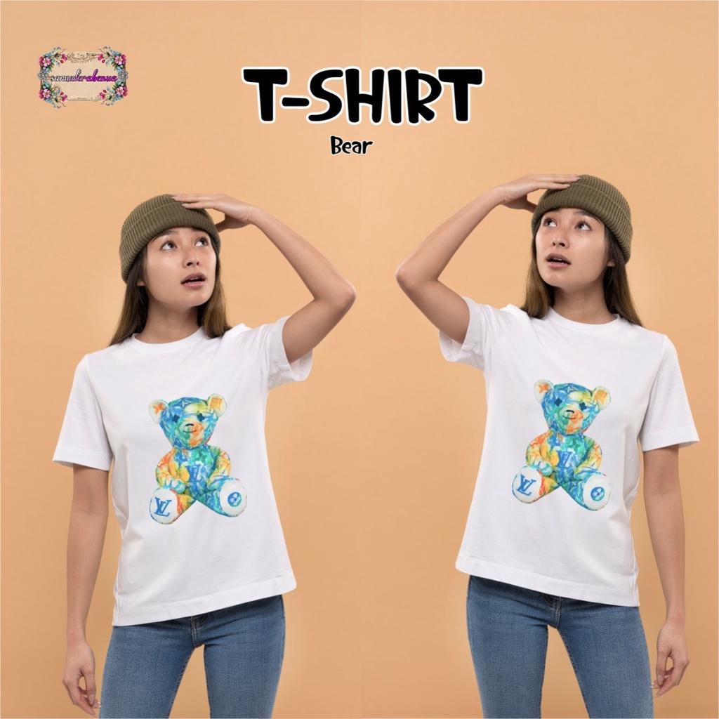 BAJU KAOS SHIRT PRIA WANITA UNISEX STREETWEAR KAOS SURFING PAKAIAN ATASAN CEWEK COWOK TSHIRT SB4437