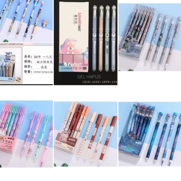 

Gratis Ongkir 12 Pcs/ 1 Lusin Bolpen/ Pulpen/ Pena Bisa Di Hapus Aodemei/ Premium ZHI XIN/ Refill Bolpen Hapus Cetek Cetekan