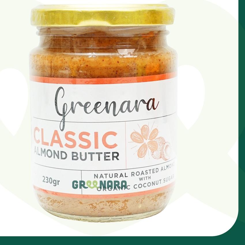 

❈ Greenara Homemade - Classic Almond Butter / Selai Almond ➣