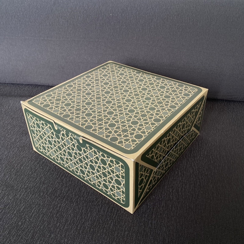 

(minimal 5pcs) Box Hijau Emas mewah Allinpack