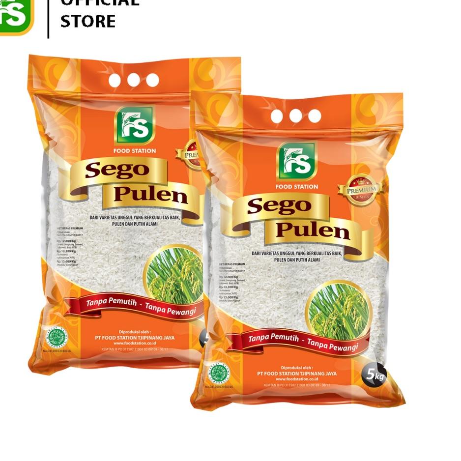 

☂ Food Station - FS Sego Pulen Beras [2 pcs @5 Kg] ♘