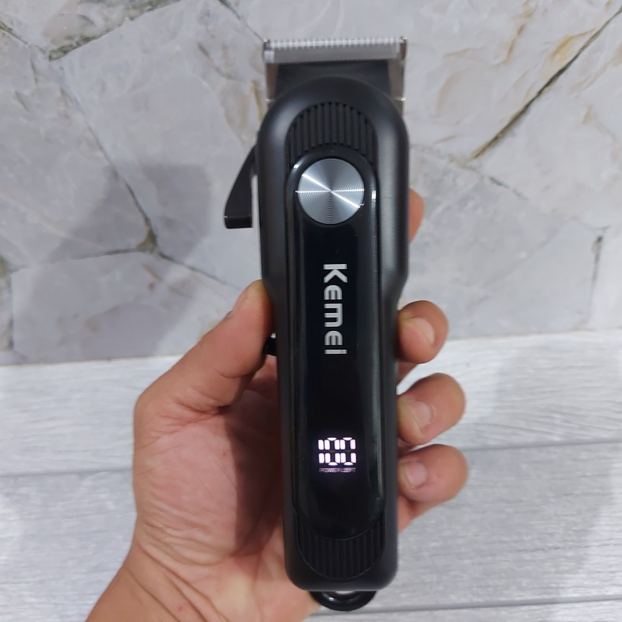 Alat Cukur Rambut Cas Hair Clipper Charge Kemei KM 1132 ORIGINAL