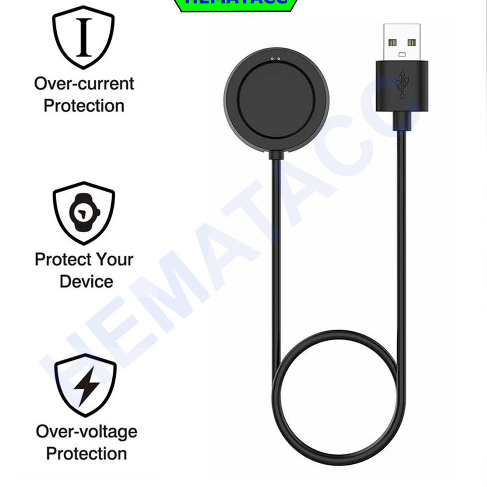 [Miliki Segera] Kabel Charger Smartwatch T500 T55 X7 Hw16 Hw22 F8 W26 IWO Series Hematacc RPV