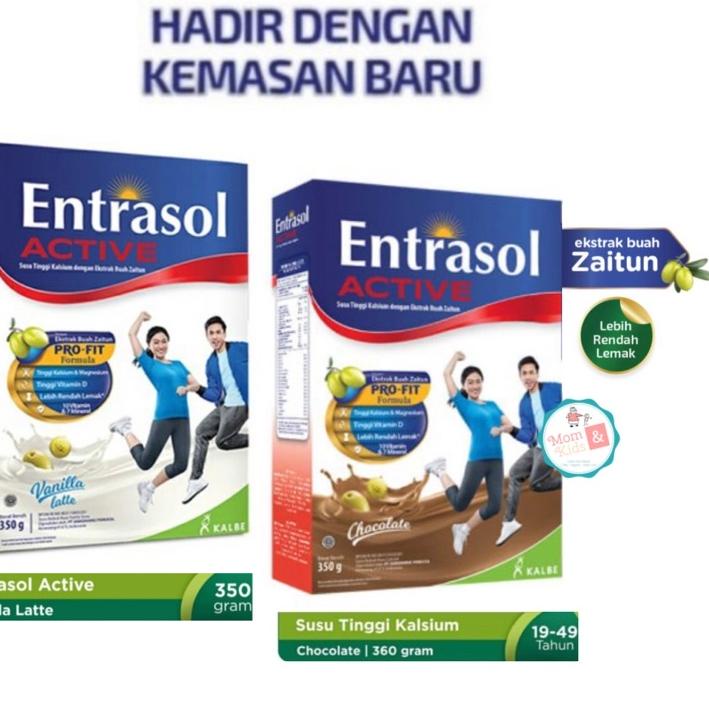 

➤ Entrasol Active Vanila Latte / Chocolate / Mochaccino 360 gr ☞