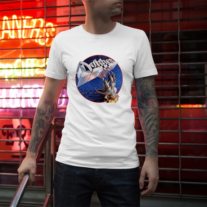 Kaos Dokken Tooth and Nail Tshirt Casual Bahan Katun Kombed 30s Standar Distro New Arrival T-SHIRT