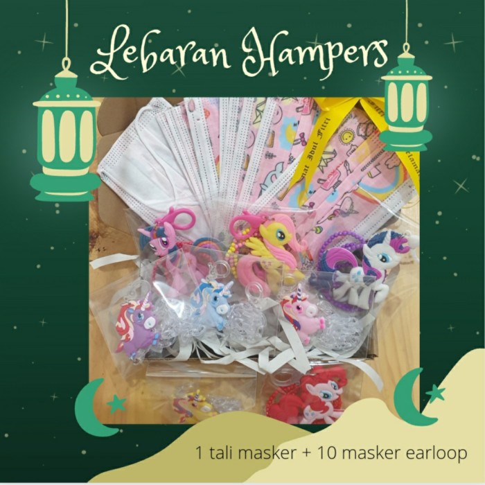 

ramadhan hampers parsel idul fitri parcel lebaran tali masker unicorn - 8