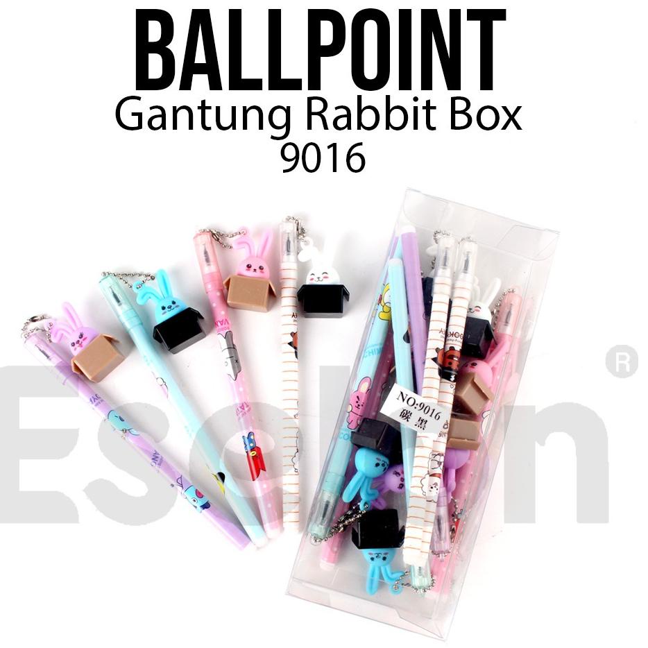 

Super Viral 12pcs Pulpen Gel Rabbit Box 9016 / 1pack Pulpen Gel Fancy