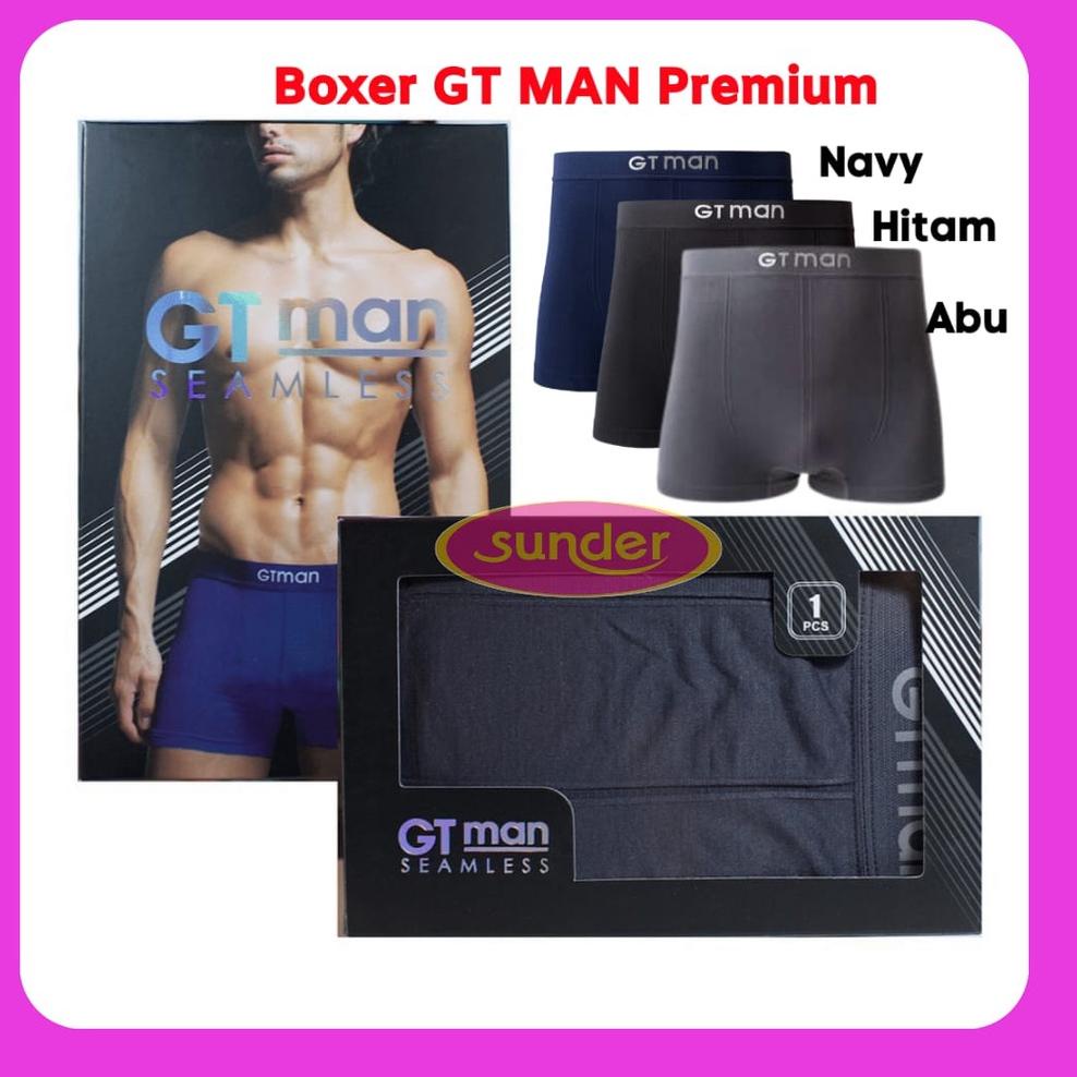 Terpercaya Promo 1pcs Celana Dalam Boxer Gt Man AO5 Grosir Bokser Pria Dewasa Pakaian Dalam Cowok Lu