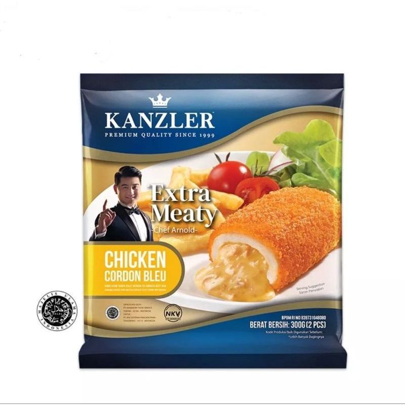 

Kanzler Chicken Cordon Bleu 300gr isi 2pcs