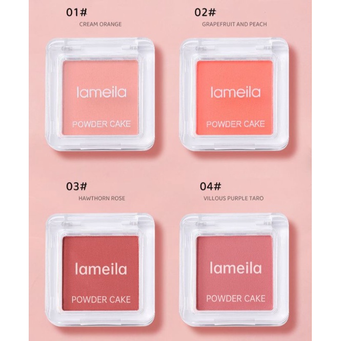 Powder Cake Blush On LAMEILA Latin Blusher Perona Pipi Original Terlaris