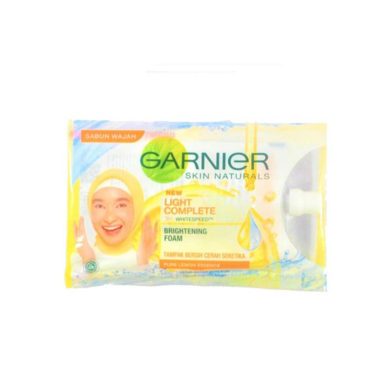 GARNIER LIGHT COMPLETE BRIGHTENING FOAM 9ml (1 Renteng) Isi 12