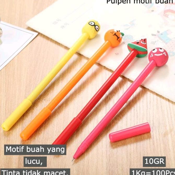 

Pulpen Ballpoint Pena Motif Buah Buahan Mini Kreatif Unik Lucu Bagus