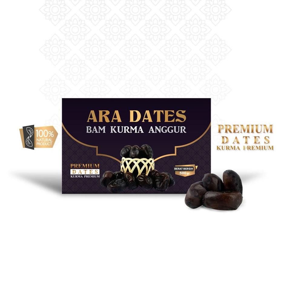 

➪ Kurma Bam ARA DATES PREMIUM KEMTAN Import Kurma Super Kurma Lembut ➴