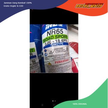 Ban irc NR65 ukuran 300 RING 18 RX KING SCORPIO TIGER thunder