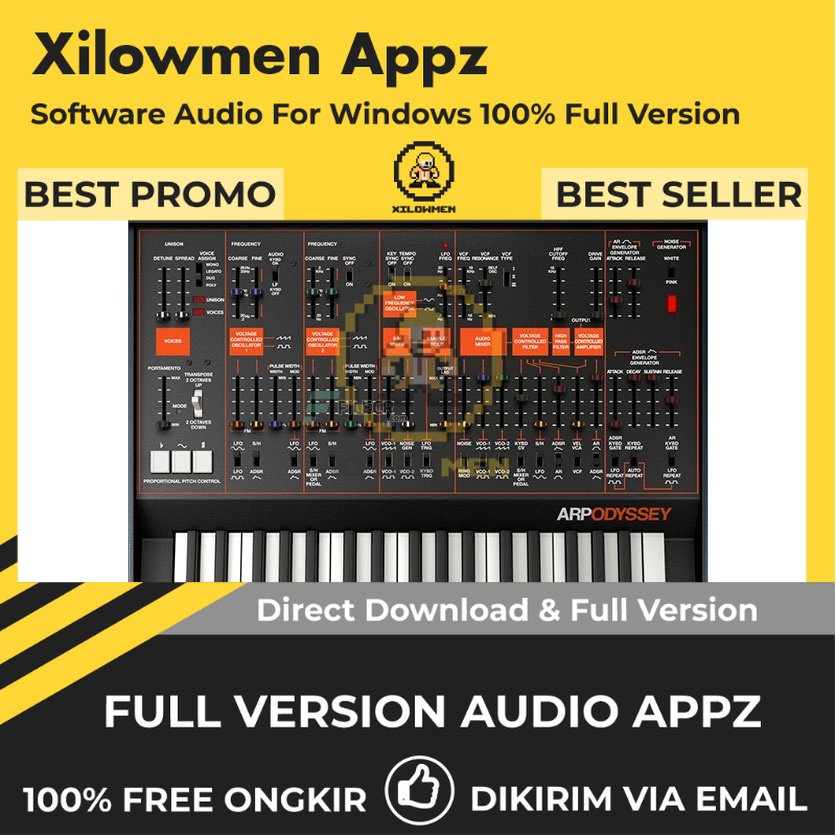 [Full Version] KORG ARP Odyssey Pro Lifetime Audio Software WIN OS