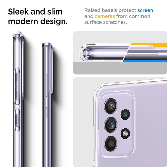 CASE COVER CC- CASING COVER Case Samsung Galaxy A52 A52s 5G Softcase Premium Transparant TPU 2mm Clear Case Super Tebal Bahan Premium