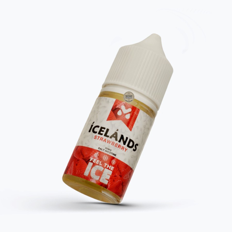 Icelands Strawberry Salt Nic 30ML by Move Juice - Authentic Liquid