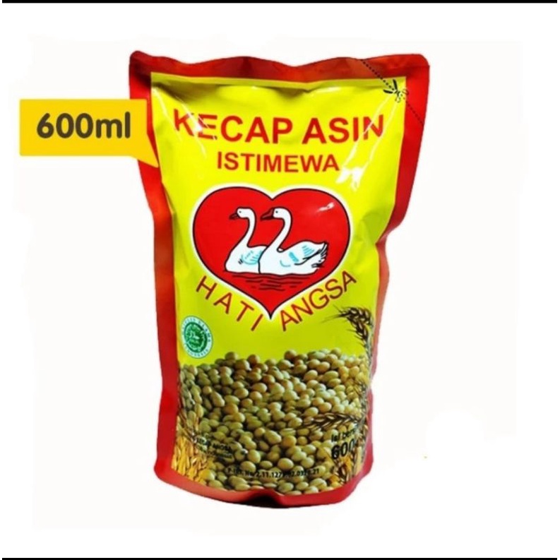 

kecap asin repill dua hati angsa,550ml khas medan