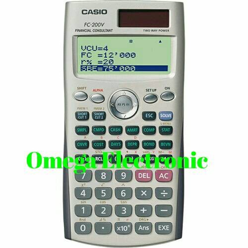 

Casio FC 200 V Financial Calculator