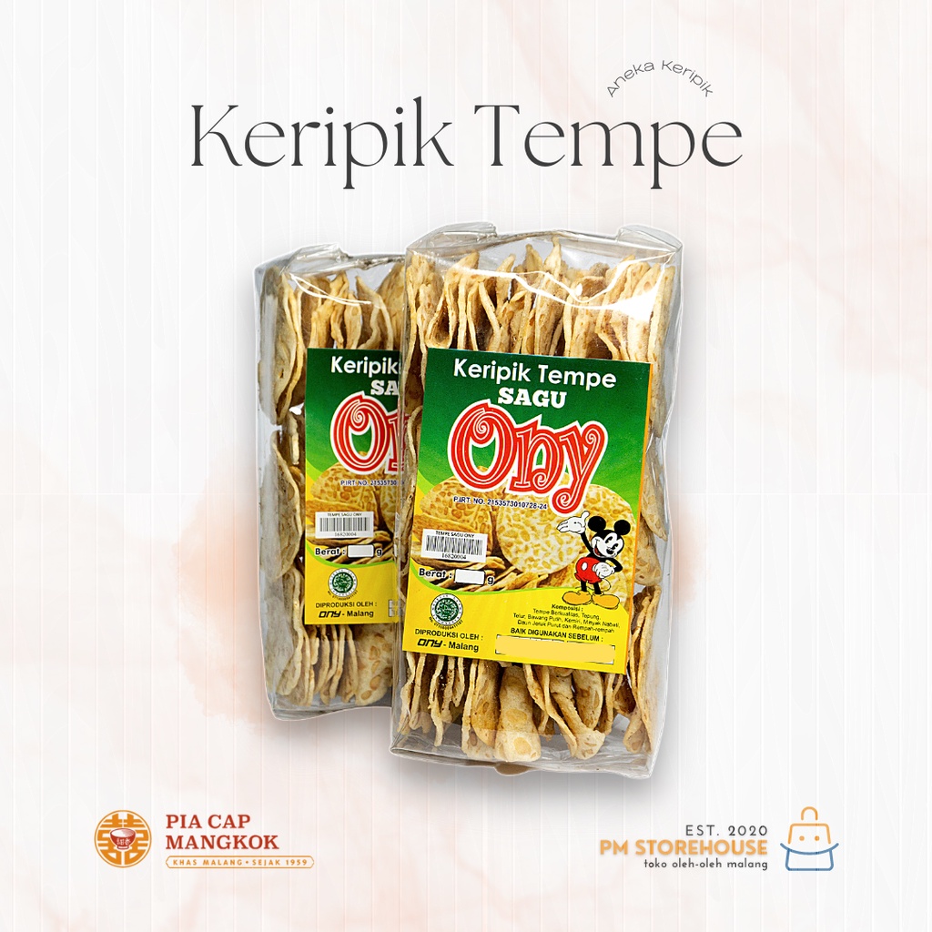 Keripik Tempe Sagu Ony