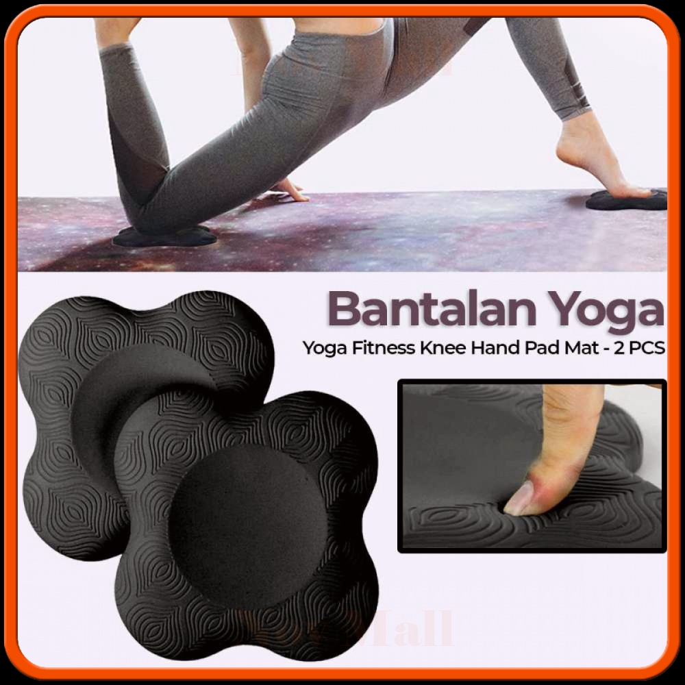 Bantalan Kaki Tangan Yoga Fitness Knee Hand Pad Mat 2 PCS -SP766