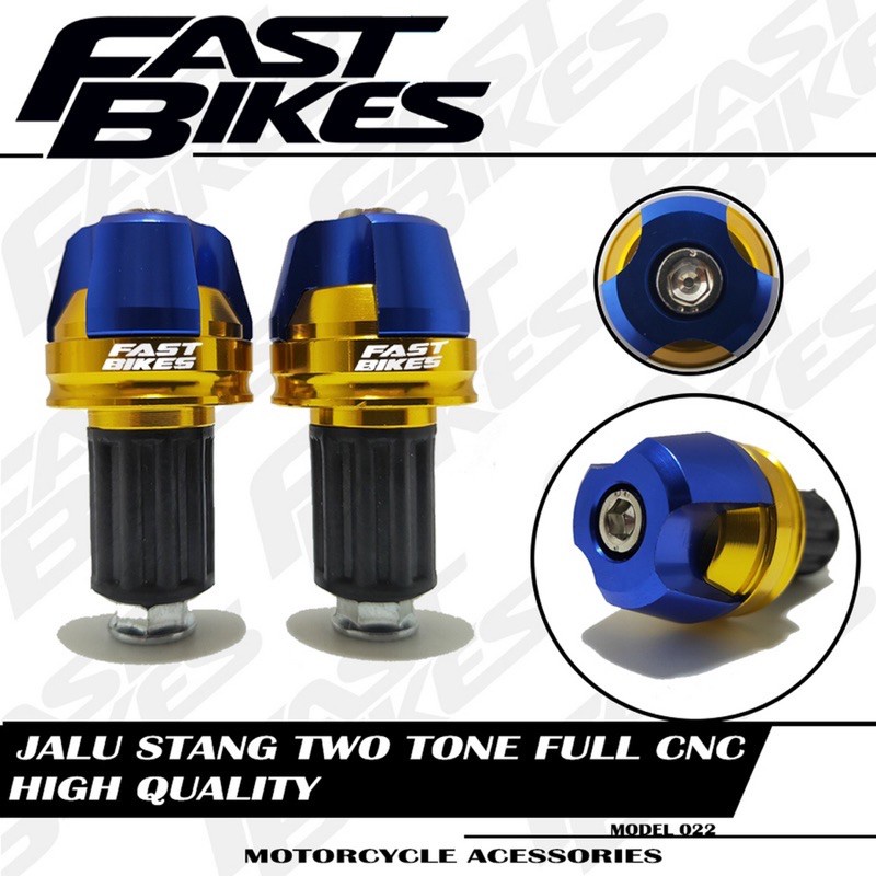 Jalu stang 022 Model 2Tone Bandul Stir Full CNC Variasi Universal Motor Nmax Beat Mio Pcx Vario
