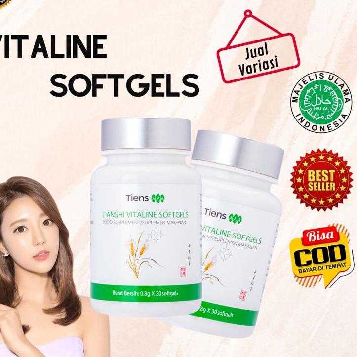 

☜ (TERLARIS) VITAGELS PEMUTIH TUBUH ALAMI|| VITALINE SOFTGELS 100% ORIGINAL || PENCERAH KULIT ➣