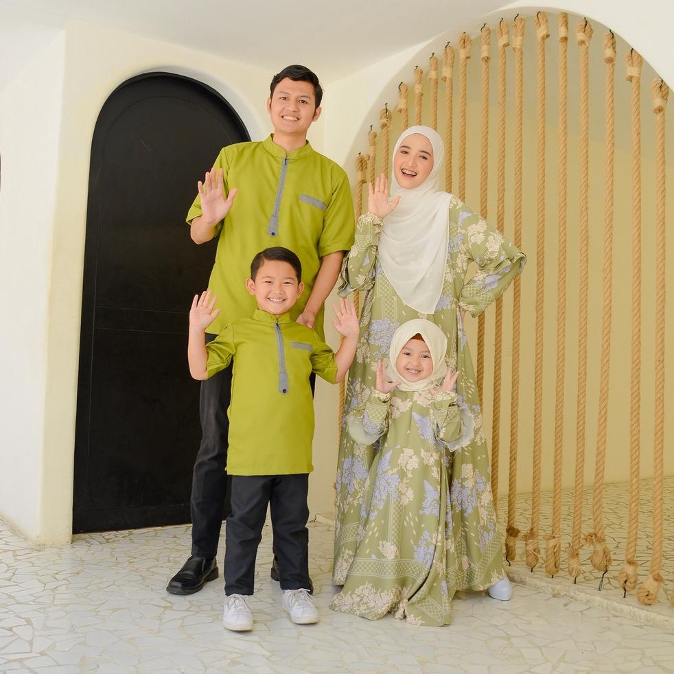 MURAH BANGET KAWADHITA FAMILY SET GAMIS KOKO SET KEMBAR COUPLE KELUARGA
