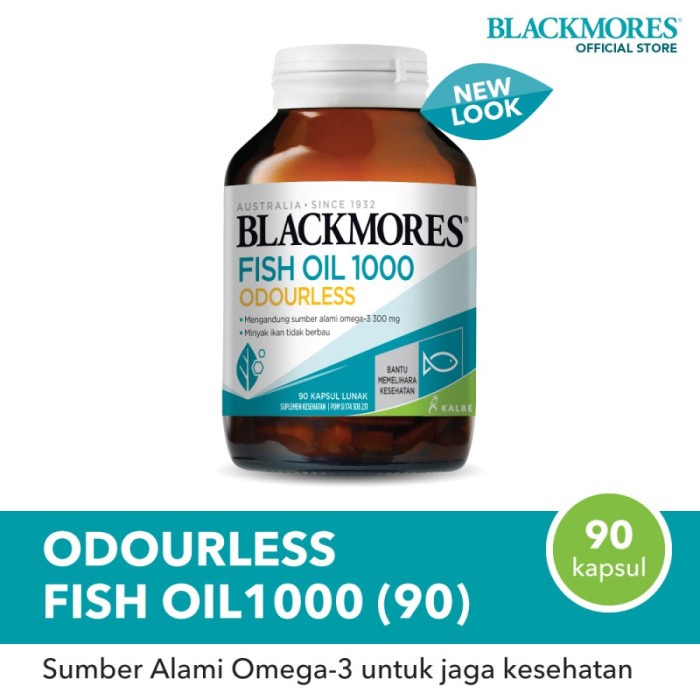 Blackmores Odourless Fish Oil 1000 (90)