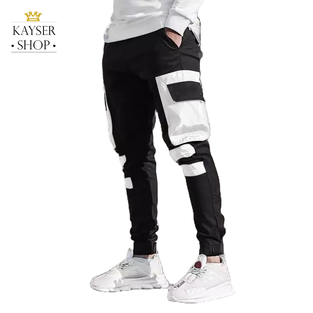 COD/KY/ Celana Jogger Panjang Jack Pria Ada 4 Kantong Asli Kanan Kiri Model Training / Casual