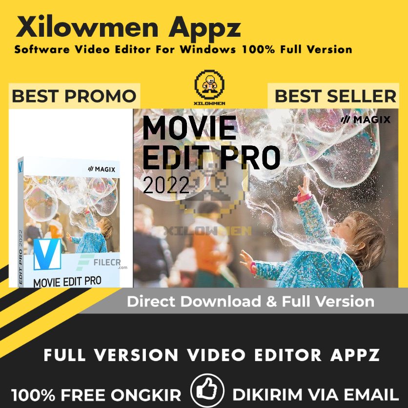 [Full Version] MAGIX Movie Edit Pro 2022 Pro Video Editor Lifetime WIN OS