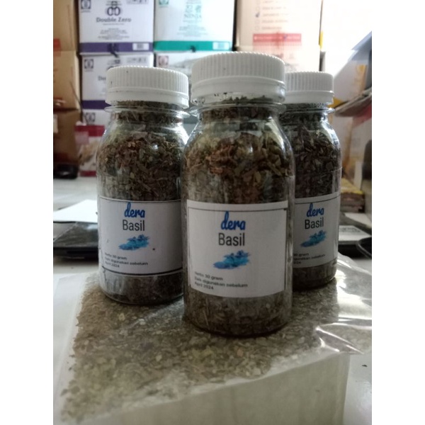 

Daun Basil Kering dera 30 gram