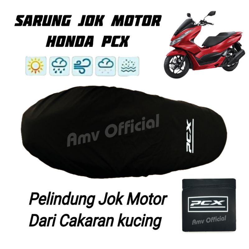 Cover Jok Motor Honda Pcx / Pelindung Jok motor Pcx