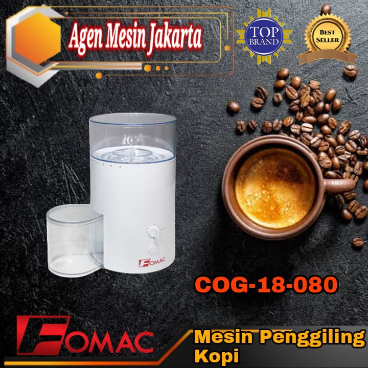 Mesin Penggiling Kopi Coffee Grinder COG-18-080 FOMAC