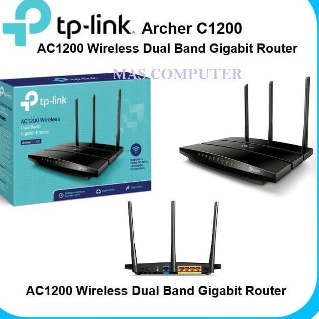 LarisTP-LINK Archer C1200 Wireless Router Dual Band Gigabit / Router TP-LINK AC1200 Dual Band Gigabi