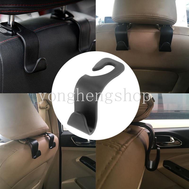 1pc Kait Gantungan Tas / Mantel Universal Portable Untuk Sandaran Kepala Jok Mobil
