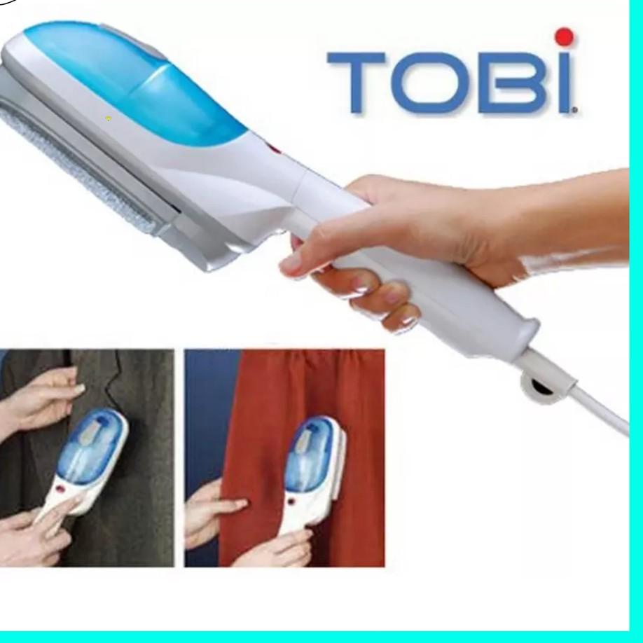 ✫ TOBI Setrika Uap Berdiri Laundry Steamer Gosokan Baju Setrika Listrik Travel Portable Setrikaan ۝