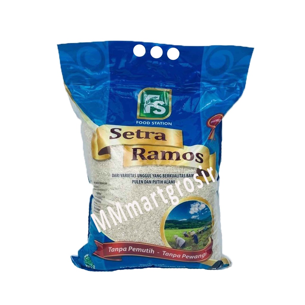 BERAS SETRA RAMOS FOOD STATION 5KG