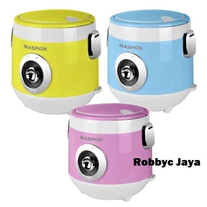 Maspion Magic Com Rice Cooker Kecil Travel Cooker Mini 0.5Liter MRJ053