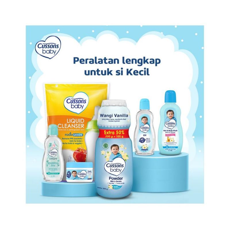 Cussons baby Gift travel Large pack isi 6