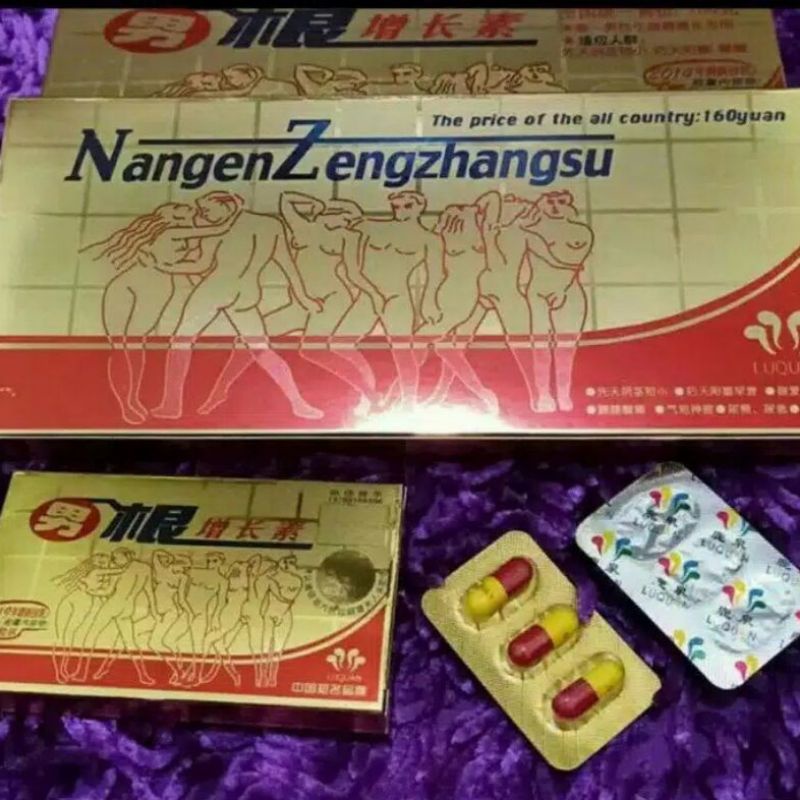 Suplemen Herbal (Nangen) Impor Original Kapsul Jamu Kesehatan Aman Dikonsumsi