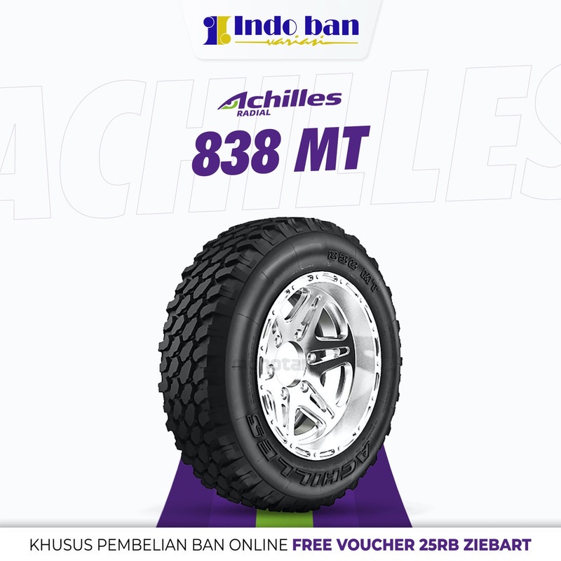 Ban Achilles LT235/75 R15 6PR 104/101Q Achilles 838 MT