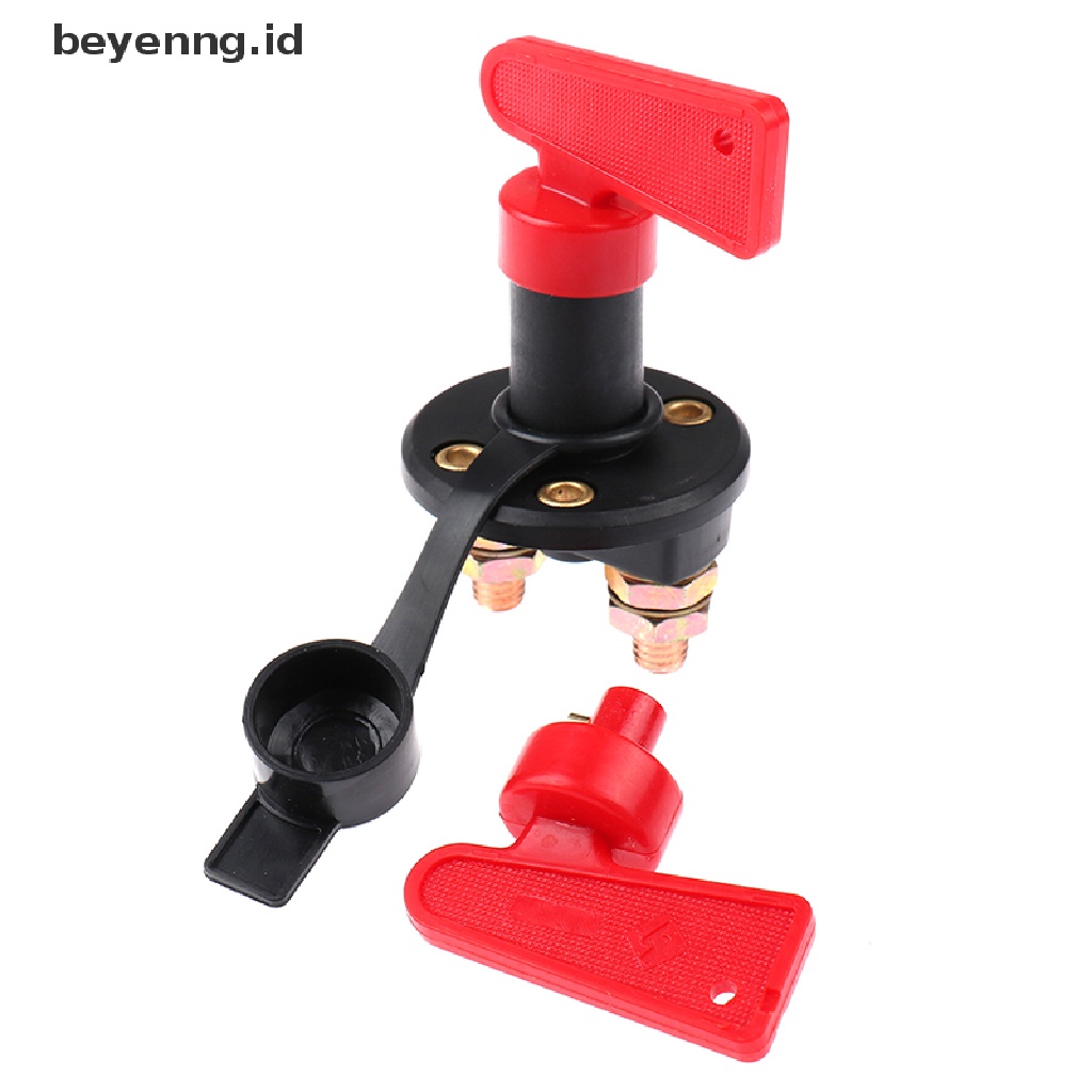 Beyen 12V 24V Disconnect Red Key Cut Off Main Kill Switch for Car Truck Boat  Id