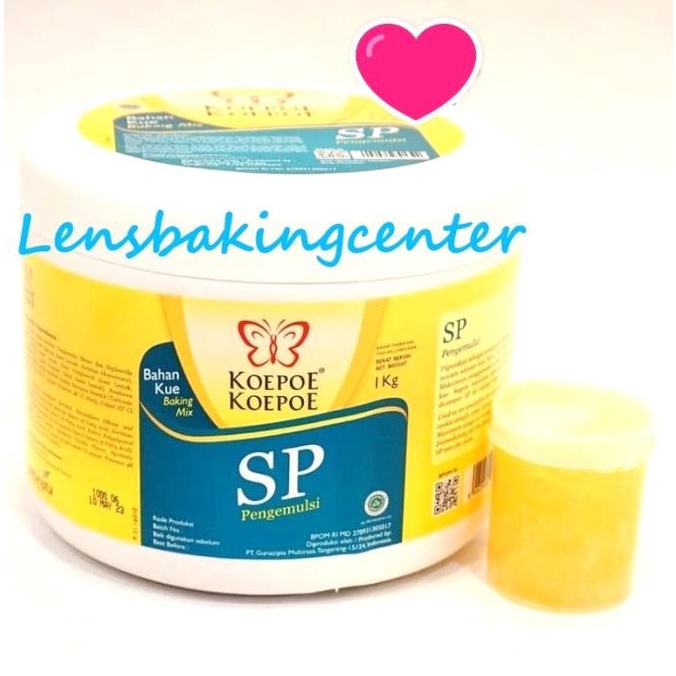 

SP Koepoe Koepoe 1kg | Pengemulsi Kupu 1kg| Pengembang Kue TERLARIS
