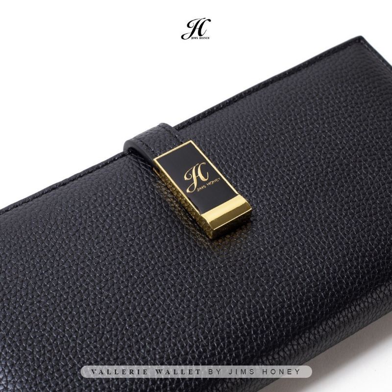 Dompet Kulit Panjang Jimshoney Vallerie Wallet Card Free Box - Dompet Wanita Valerie Jims Honey